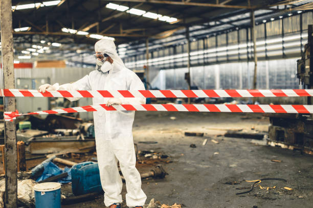 Professional Hoarding Cleanup technician working in West Lafayette, IN